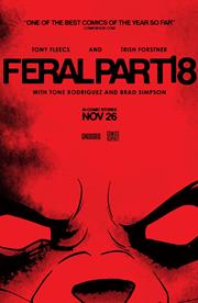 FERAL #18 CVR B TONY FLEECS & TRISH FORSTNER MOVIE POSTER HOMAGE VAR