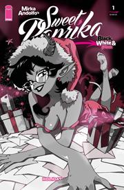 MIRKA ANDOLFOS SWEET PAPRIKA BLACK WHITE & PINK HOLIDAY SPECIAL (ONE SHOT) CVR C VINCENZO PUGLIA VAR (MR)