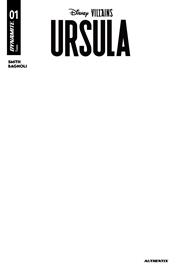 DISNEY VILLAINS URSULA #1 CVR F BLANK AUTHENTIX VAR