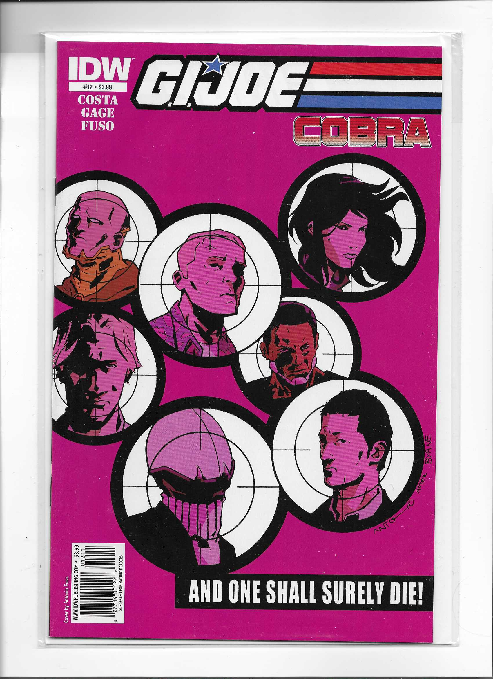 GI Joe Cobra Comic Book Issue #18