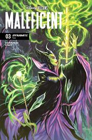 DISNEY VILLAINS MALEFICENT #3 CVR B ELLERY VAR