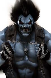 DC K.O. #3 (OF 5) CVR H BEN OLIVER FACE-OFF CARD STOCK VAR