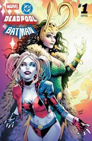 DF MARVEL DC DEADPOOL BATMAN #1 GREG LAND COMICXPOSURE EXCLUSIVE Allocations May Occur