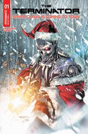 TERMINATOR SANTA CLAUS IS COMING TO TOWN #1 (ONE SHOT) CVR C REESE HANNIGAN VAR