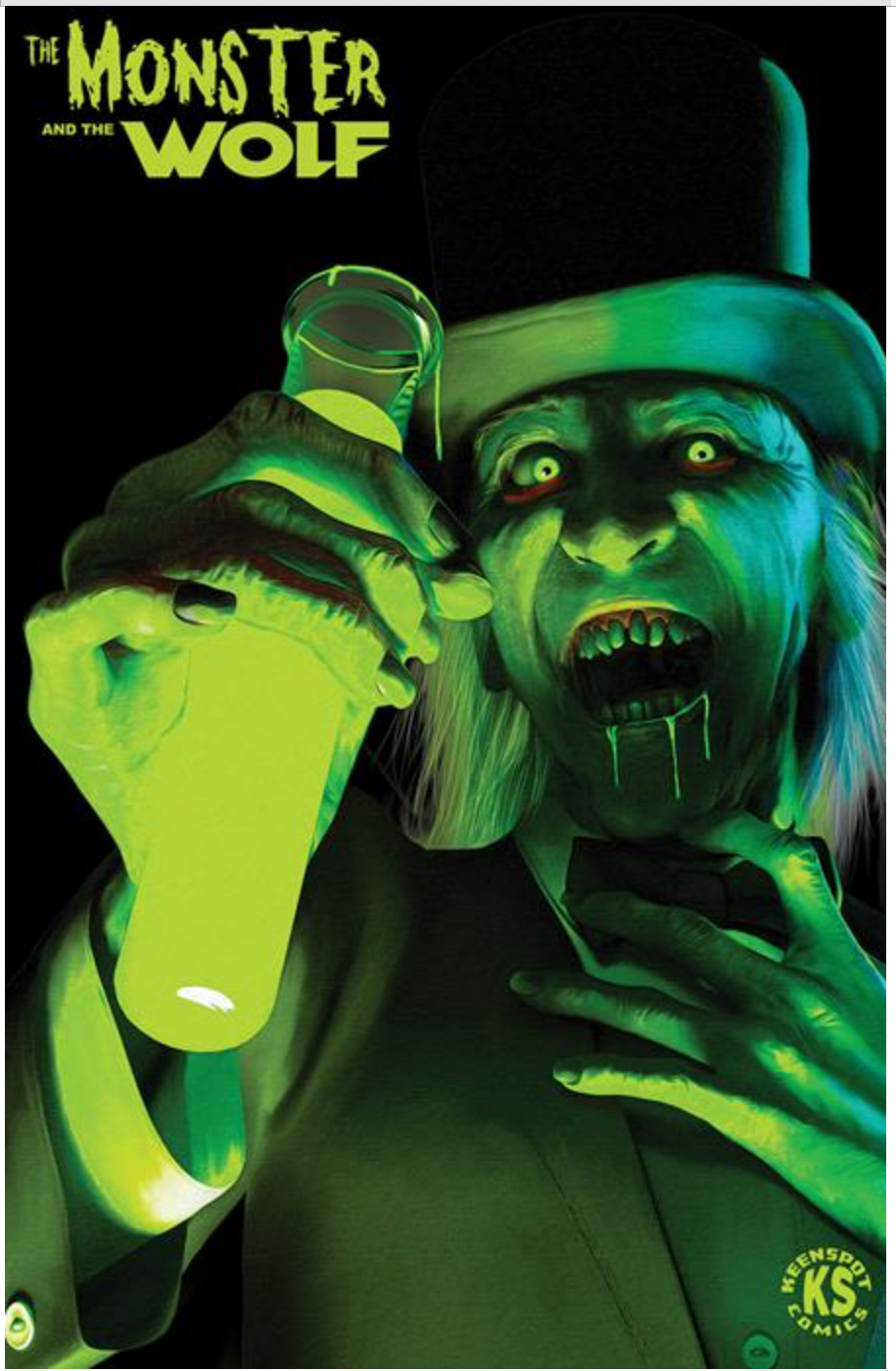 MARK SPEARS MONSTERS THE MONSTER & THE WOLF #1 CVR C INC 1:500 MARK SPEARS GLOW-IN-THE-DARK VAR