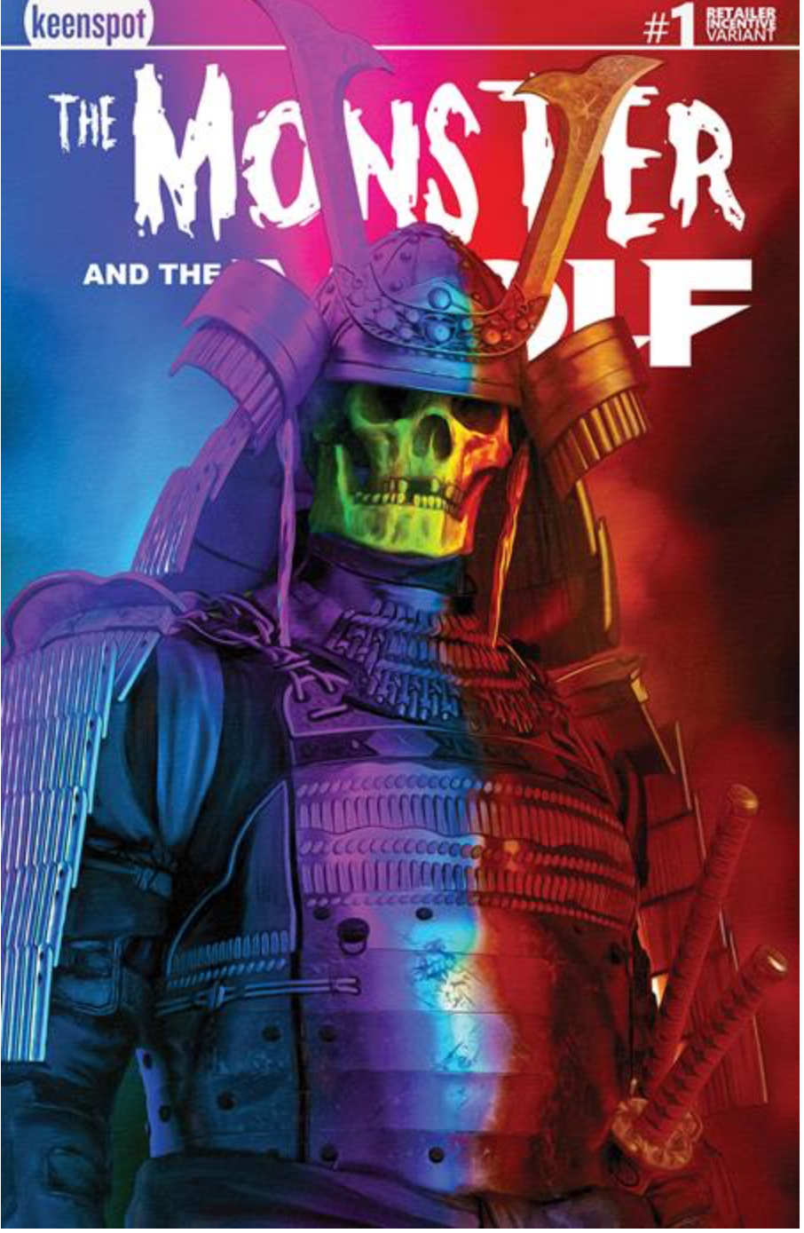 MARK SPEARS MONSTERS THE MONSTER & THE WOLF #1 CVR B INC 1:250 MARK SPEARS HOLOFOIL VAR