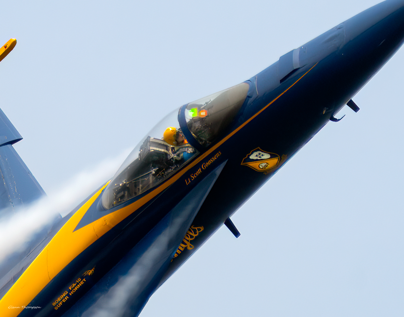 Blue Angles Performing During Naval Academy's Graduation