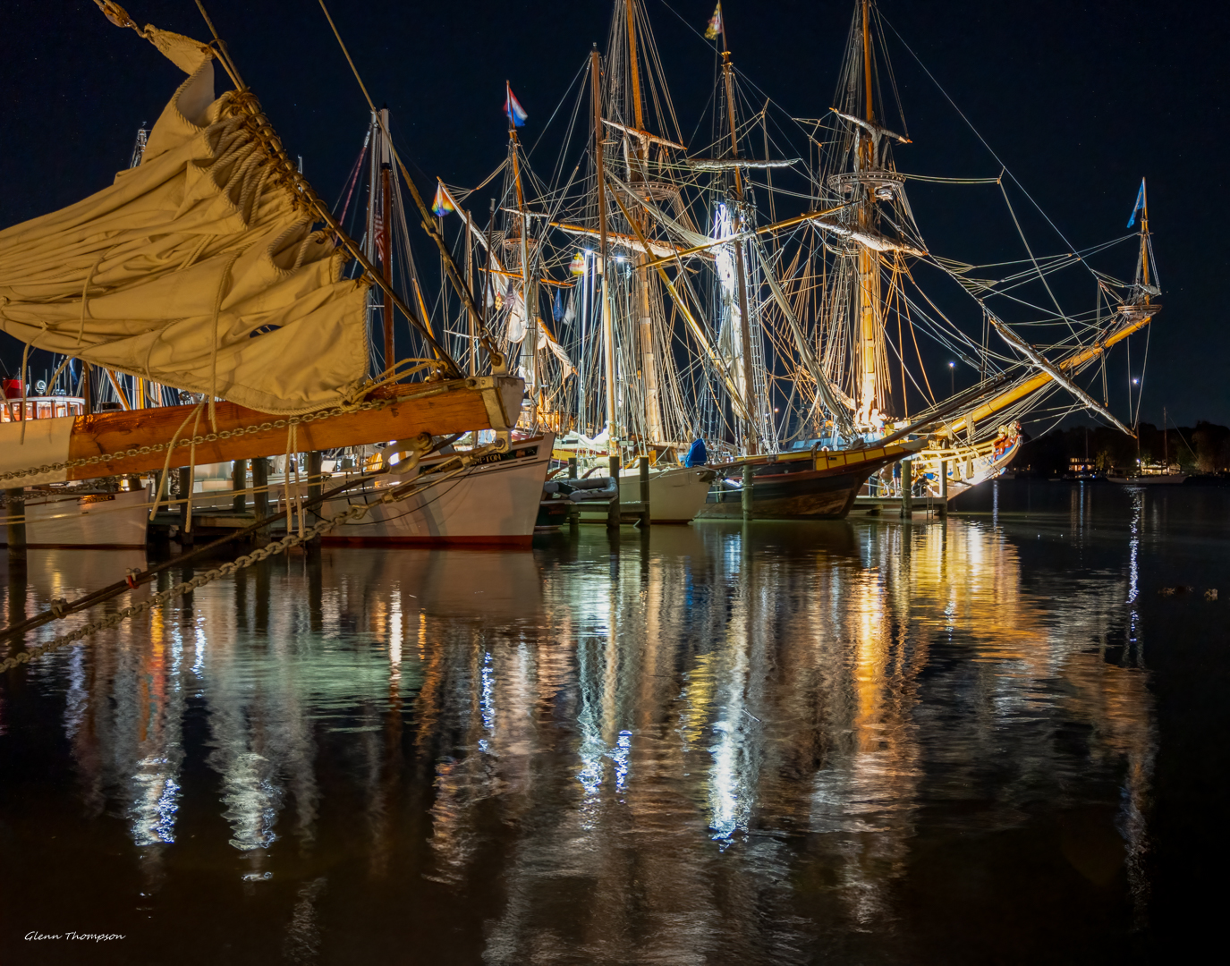 Tall Ship Reflections