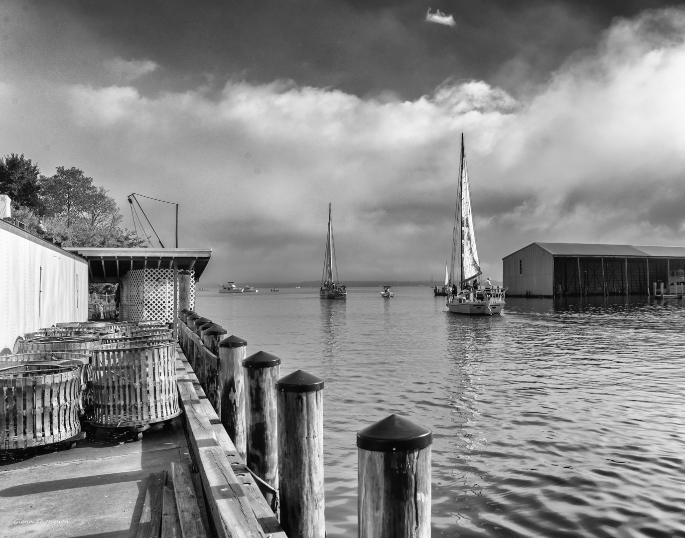 Skipjacks Heading Out for the Choptank Heritage Race 