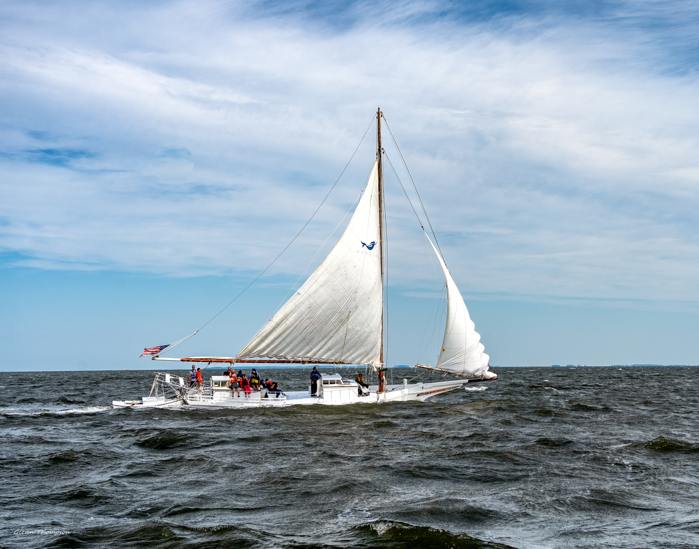 Skipjack Han EM HARV Deal Island Skipjack Race 