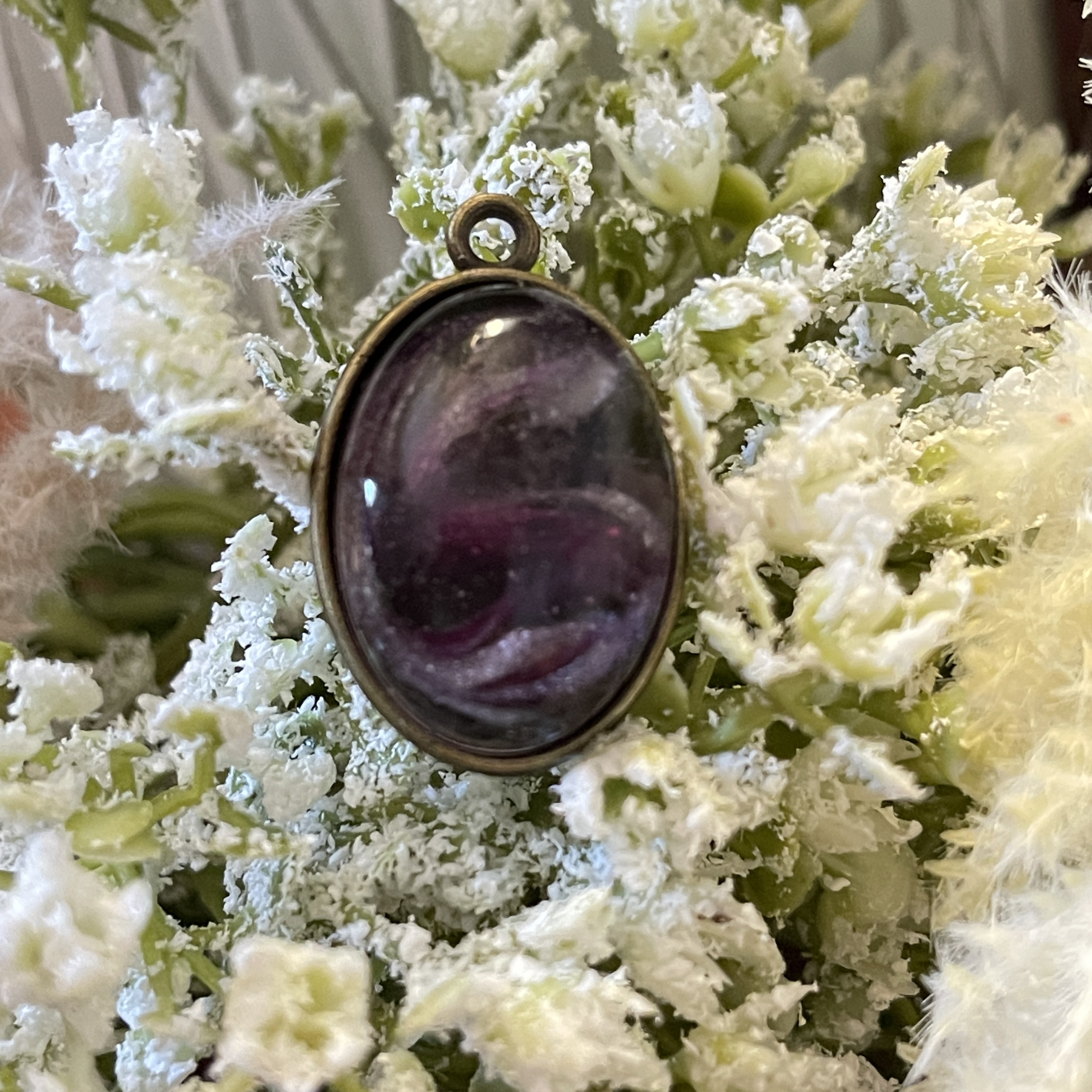 Vintage Oval Pendant Setting