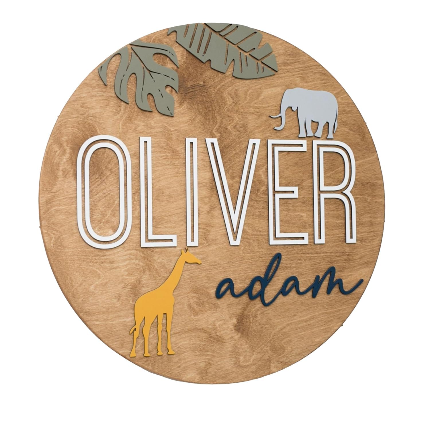 Personalized Wooden Name Sign