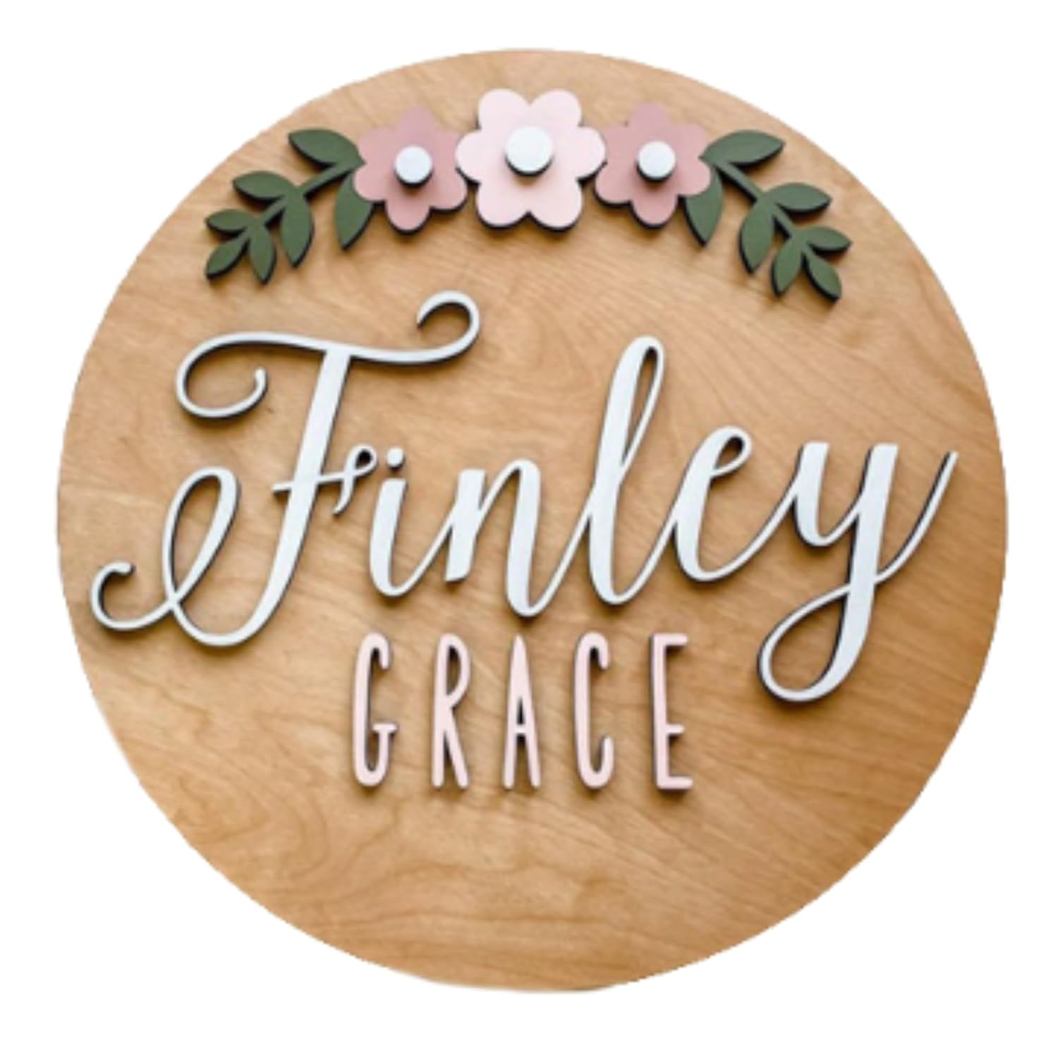 Personalized Wooden Name Sign