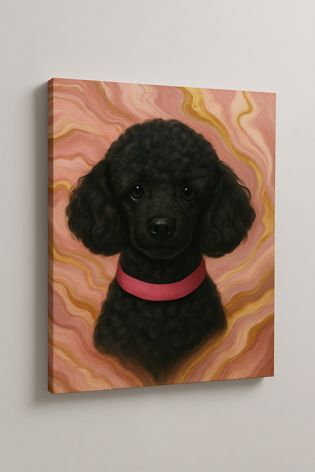 Colorful Pet Portrait Canvas