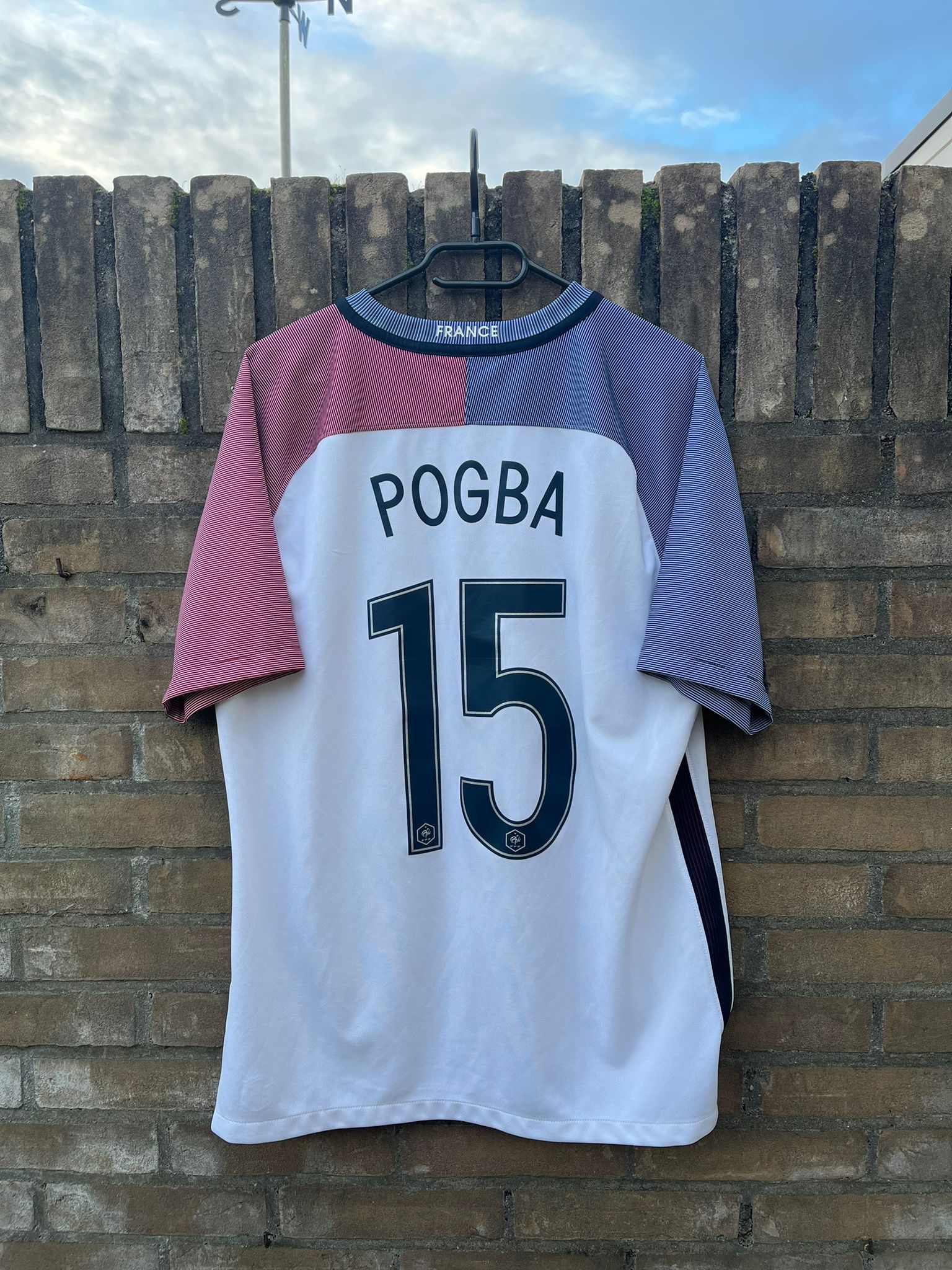 France 2016 away shirt Pogba Size L 9/10