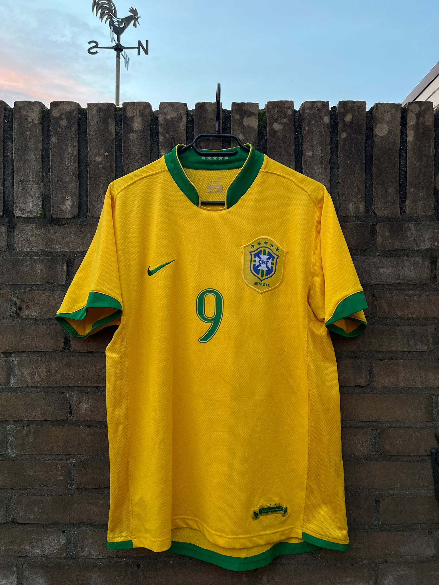 Brazil 2006 home shirt Ronaldo size M 8/10