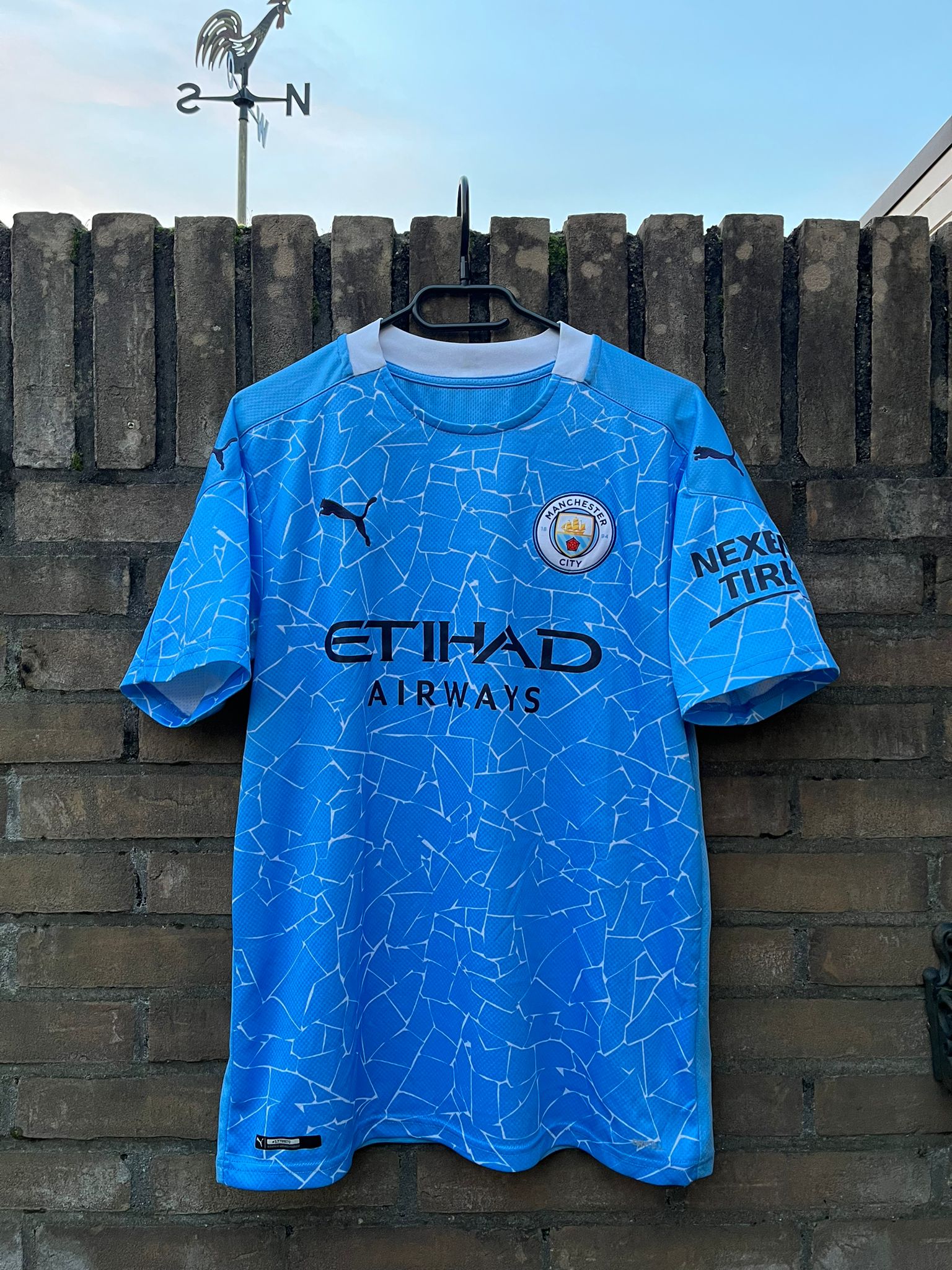 Manchester City 2020/2021 home shirt Foden size M 8.5/10