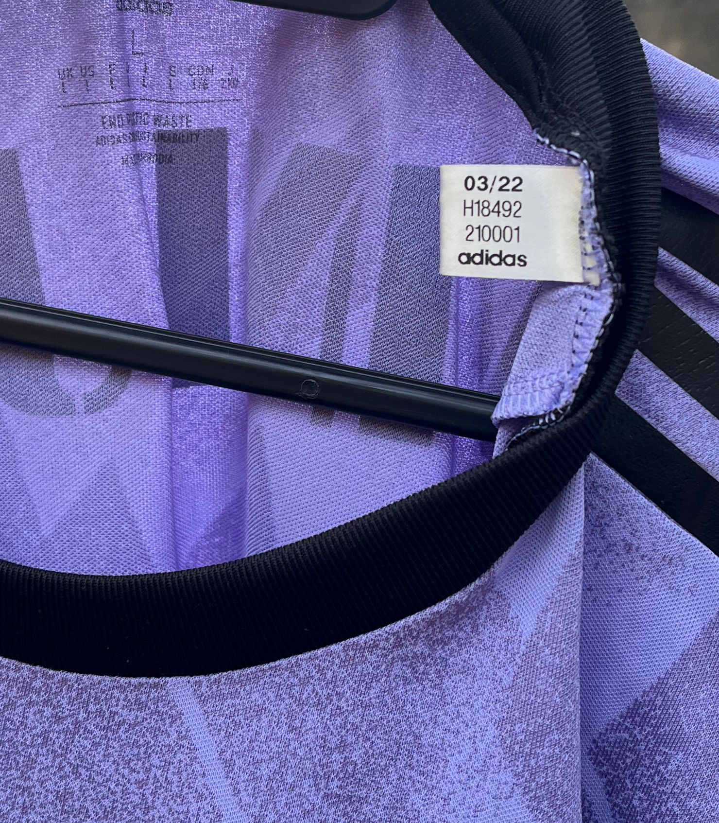 Real Madrid 2022/2023 away shirt Authentic Vini JR size L 9/10