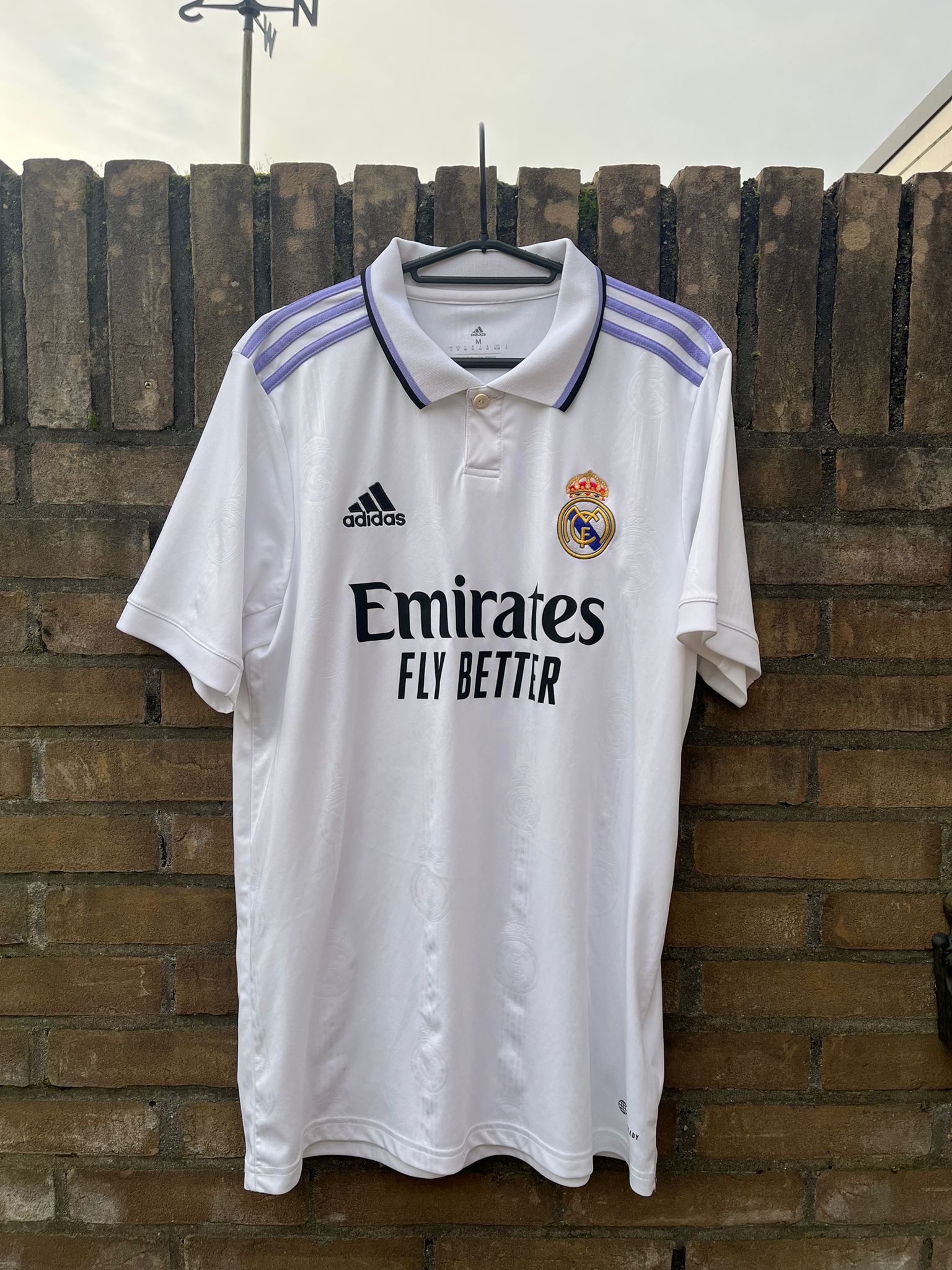 Real Madrid 2022/2023 home shirt Tchouameni size M 8.5/10