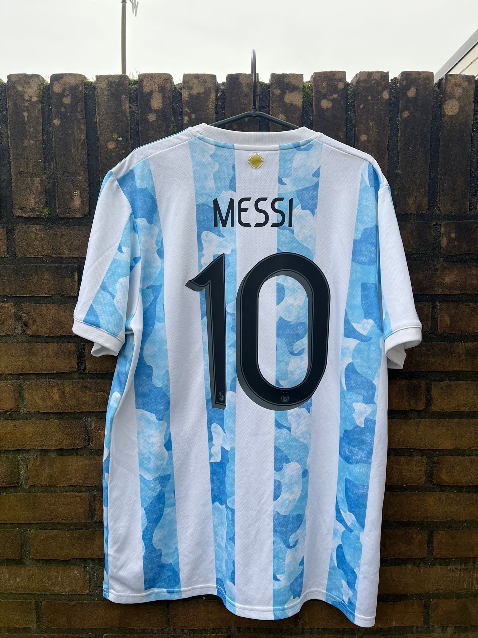 Argentina 2021 home shirt Messi size L 8.5/10