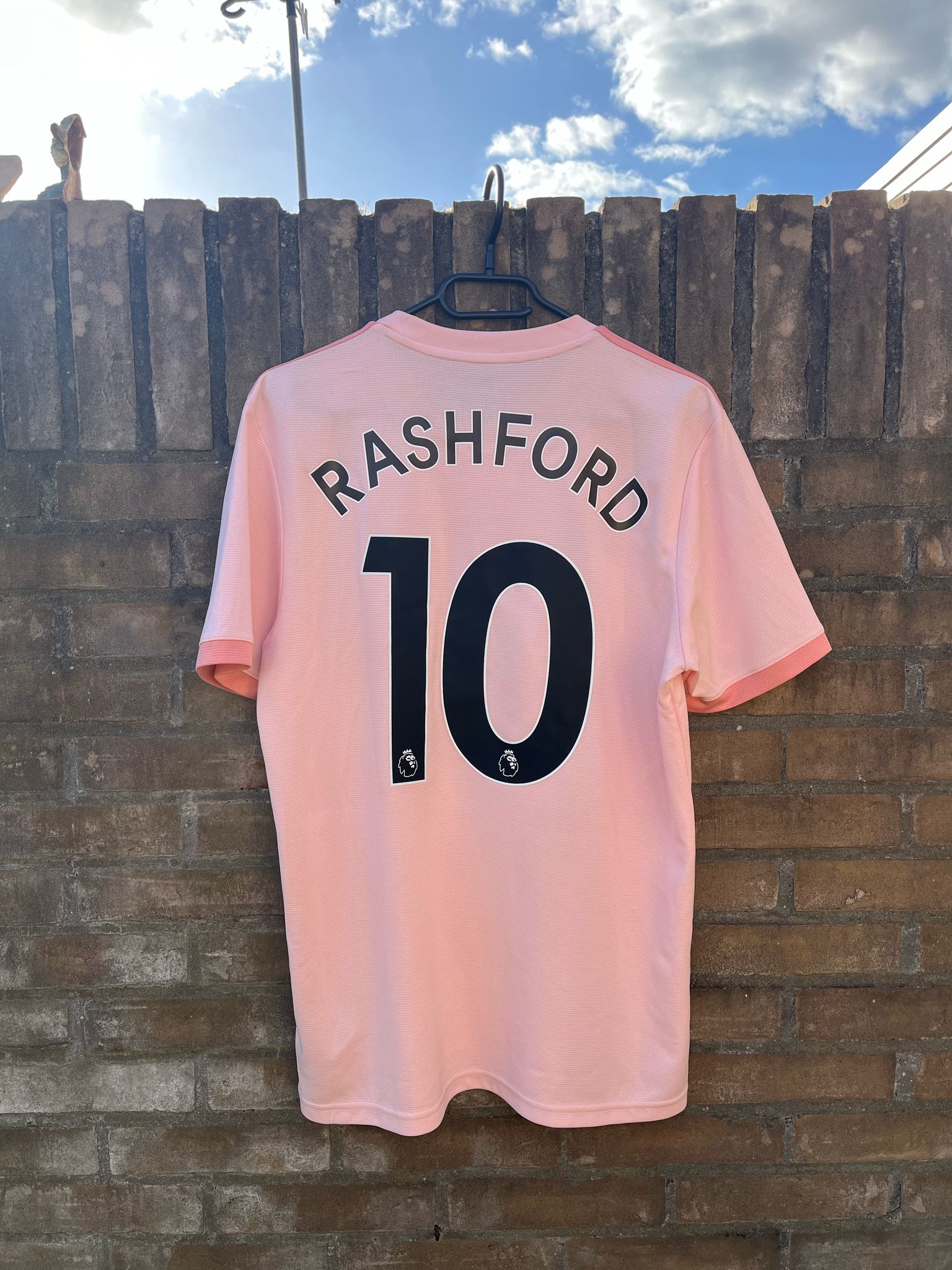 Manchester United 2018/2019 away shirt size M Rashford 8.5/10