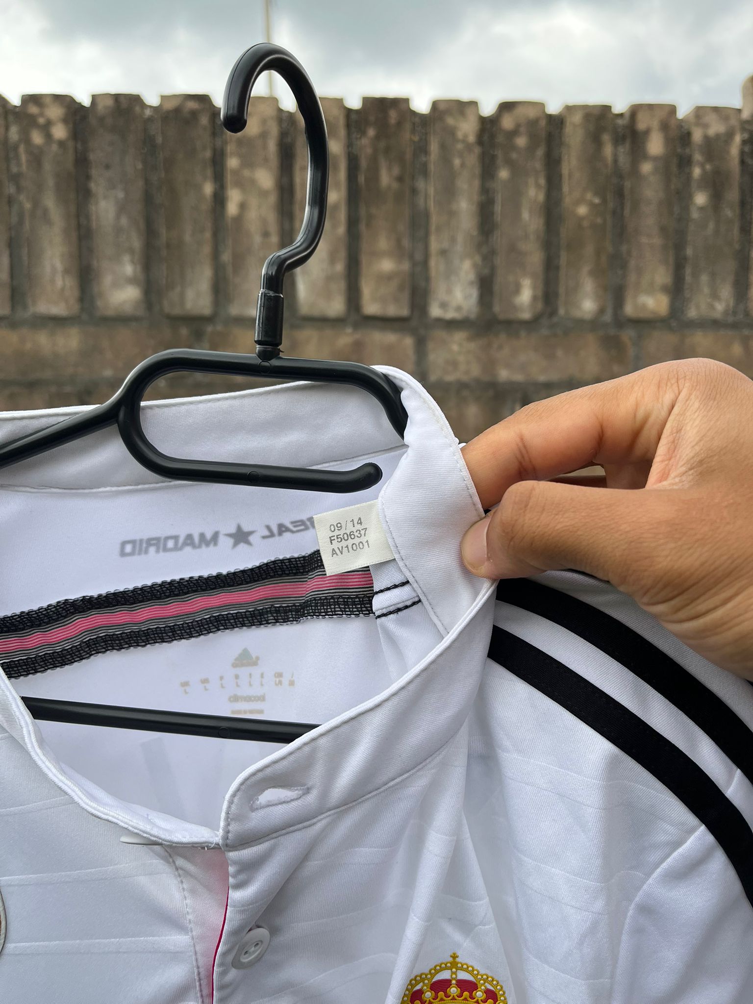 Real Madrid 2014/2015 home shirt Ronaldo #7 size L 8.5/10
