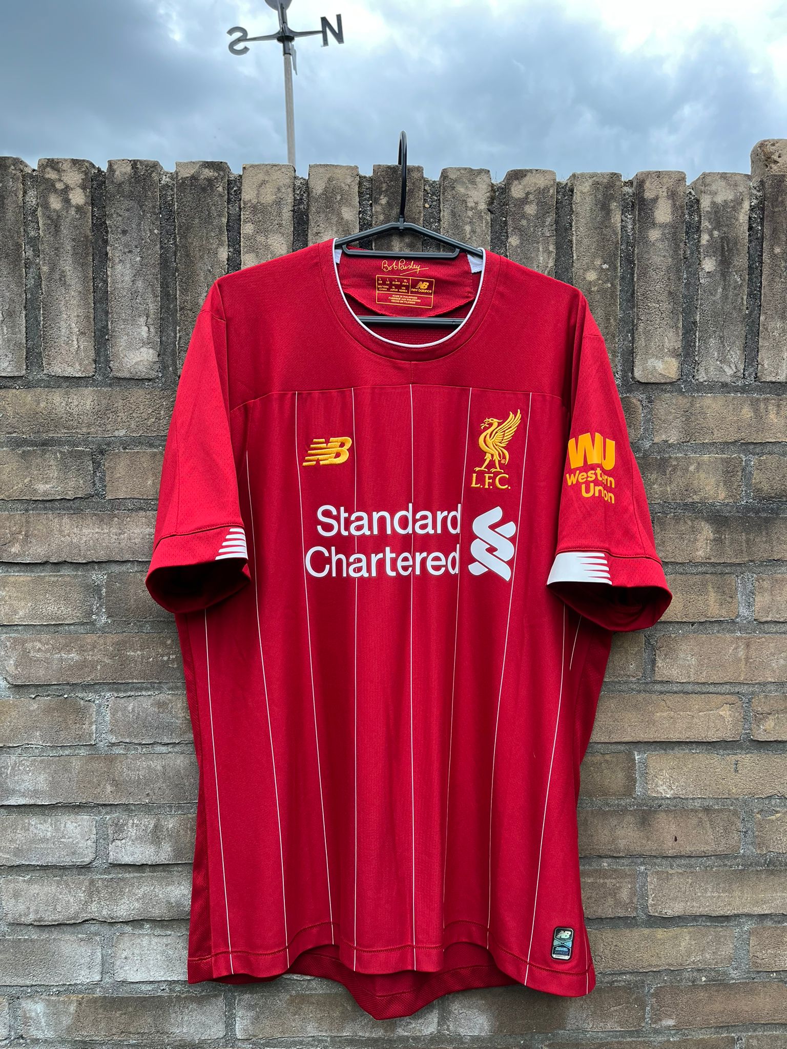 Liverpool 2019/2020 Signed home shirt Henderson #14 size L 8.5/10