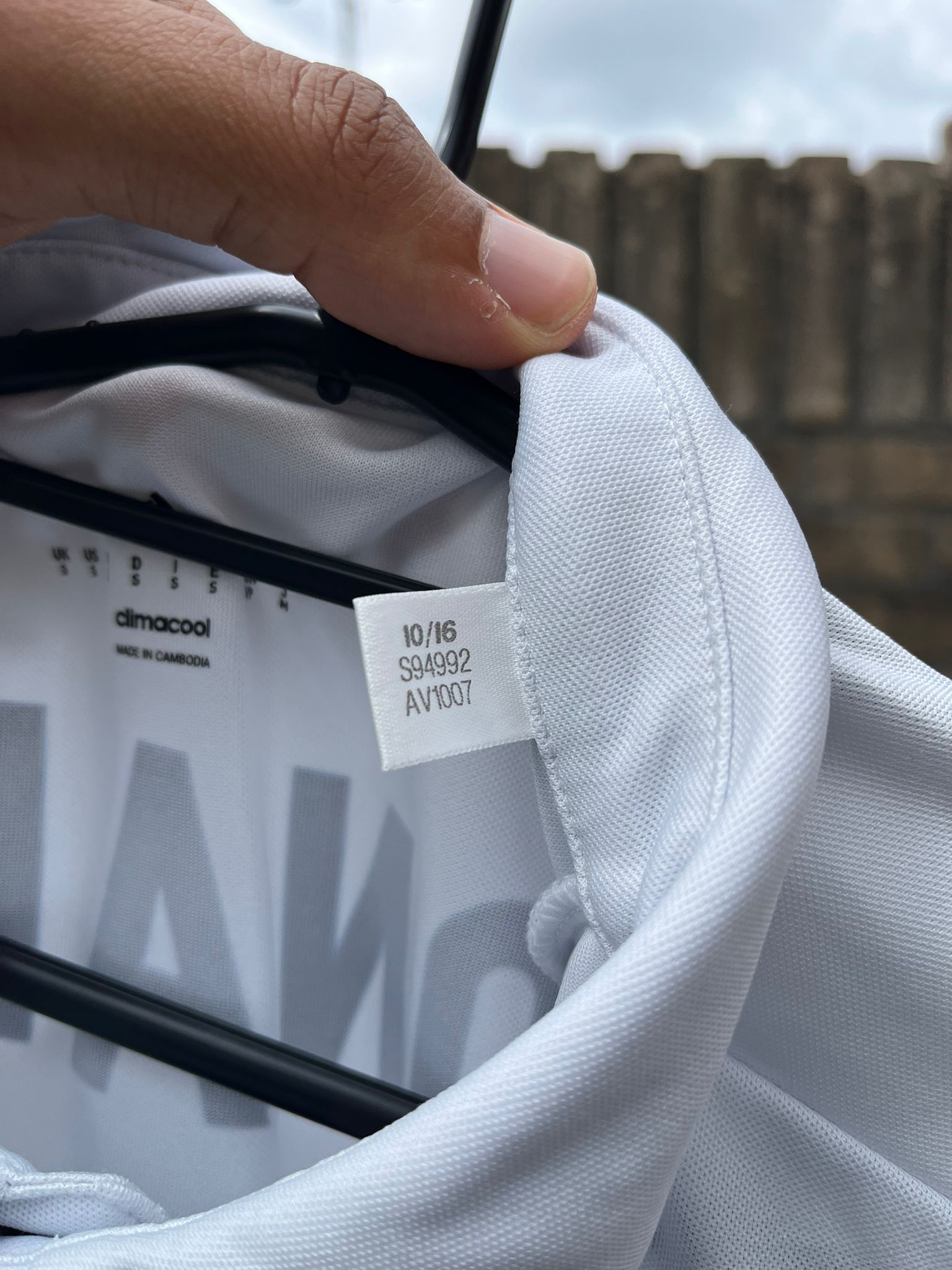 Real Madrid 2016/2017 home shirt Ronaldo #7 size S 8.5/10