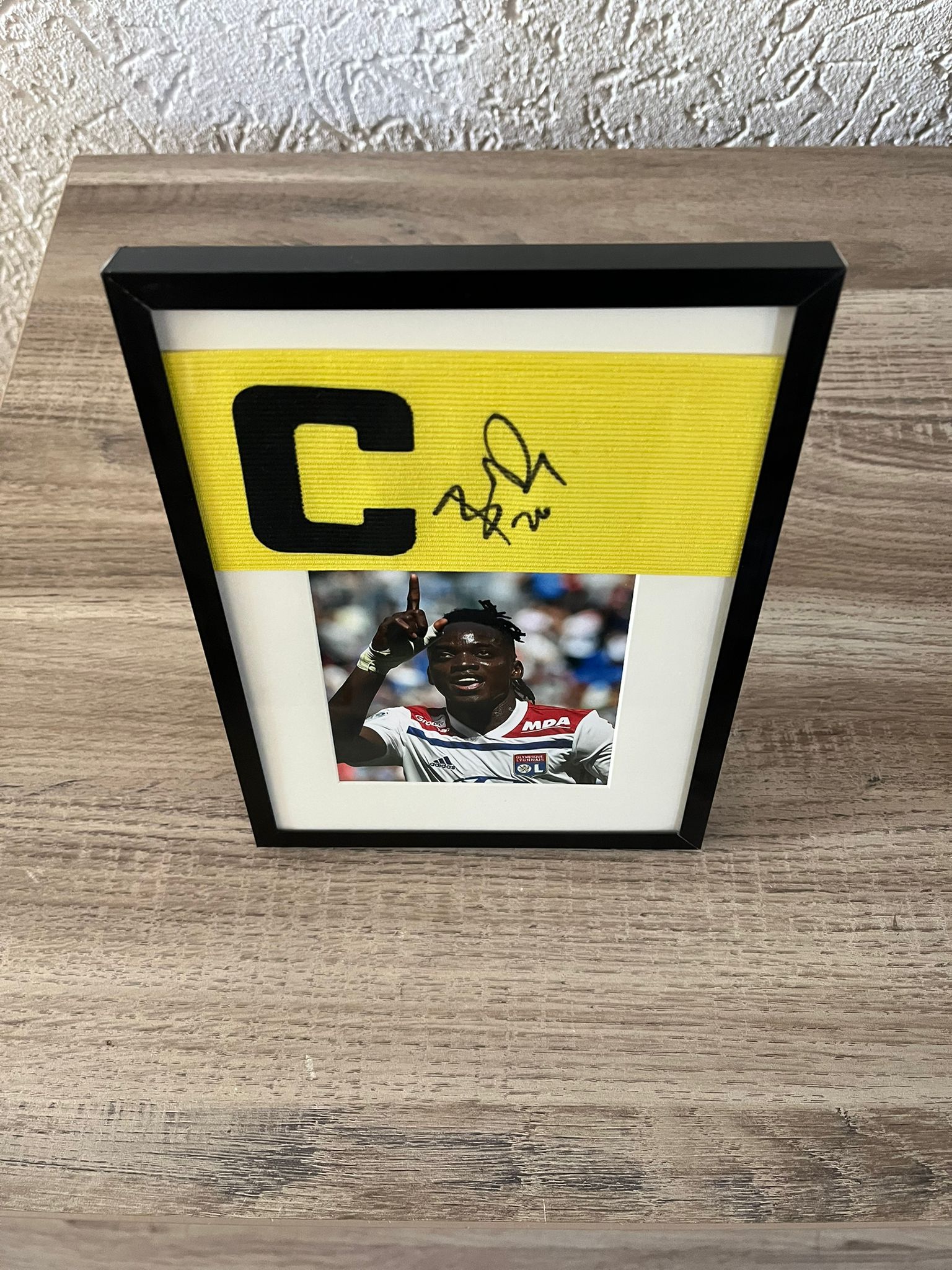 Signed Captain Armband Bertrand Traoré Olympique Lyonnais