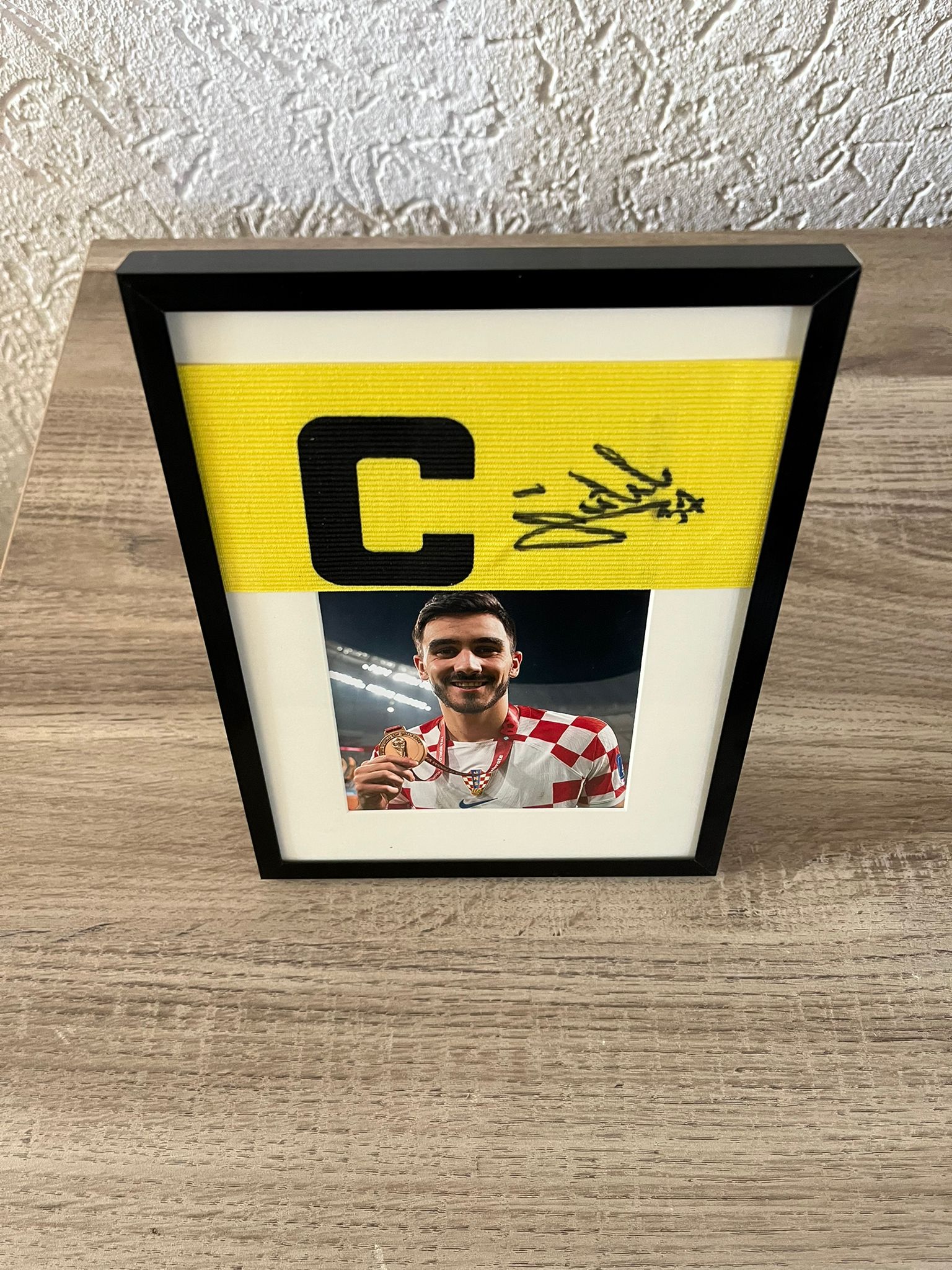 Signed Captain Armband Josip Sutalo Croatia