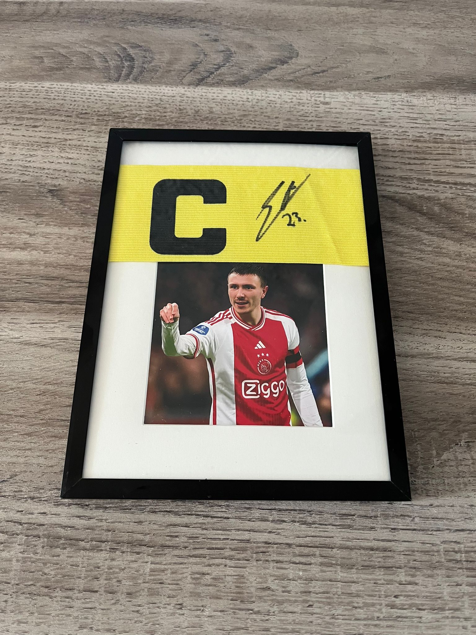 Signed Captain Armband Steven Berghuis Ajax