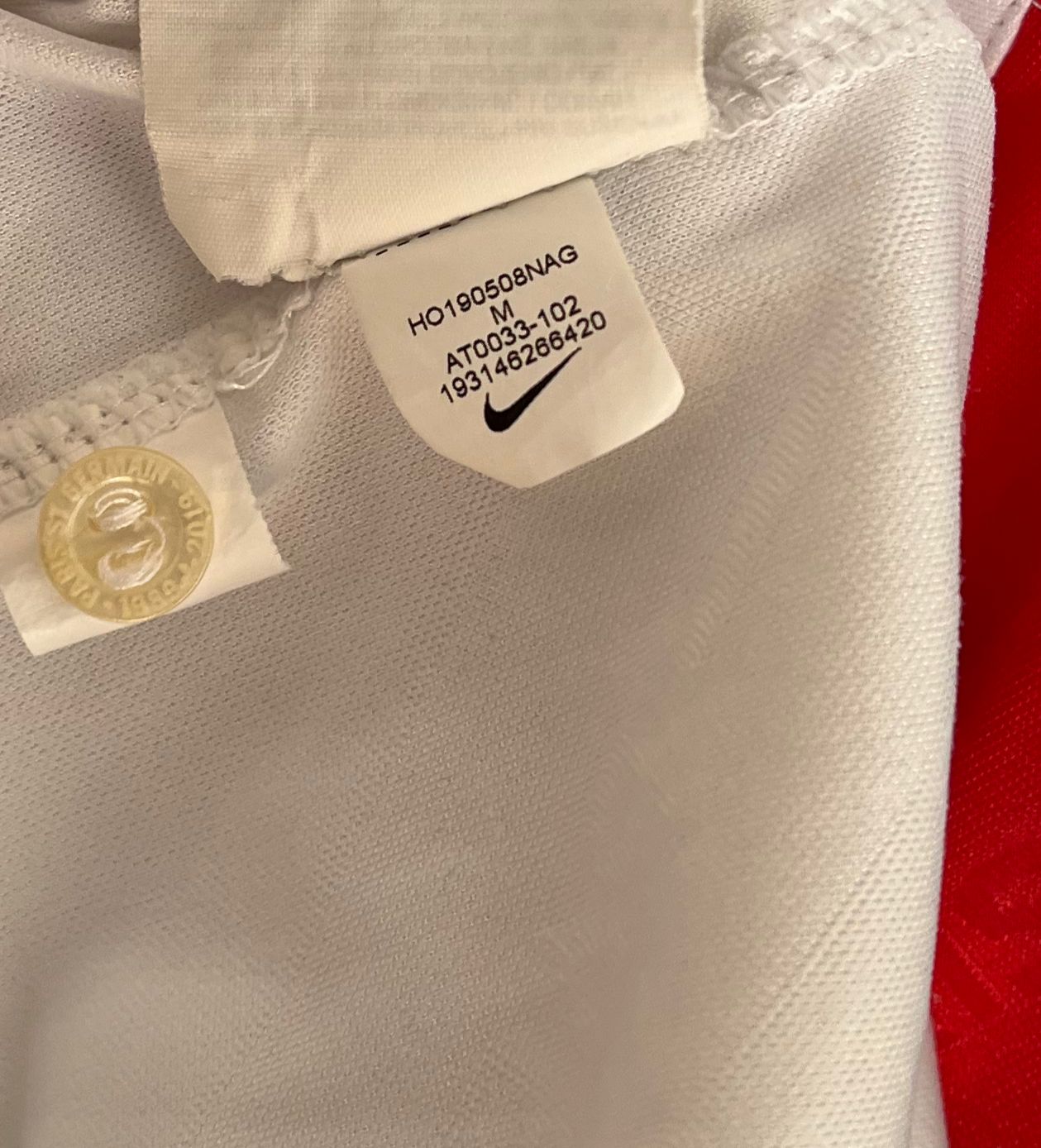 Paris Saint Germain 2019/2020 third shirt size M 8.5/10