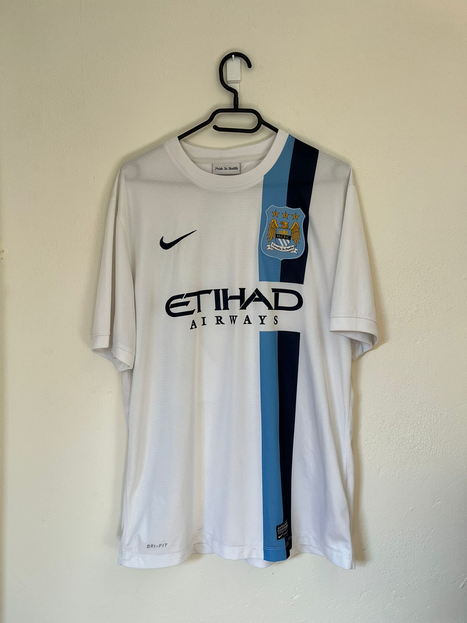 Manchester City 2013/2014 third shirt Yaya Toure #42 size L 8.5/10