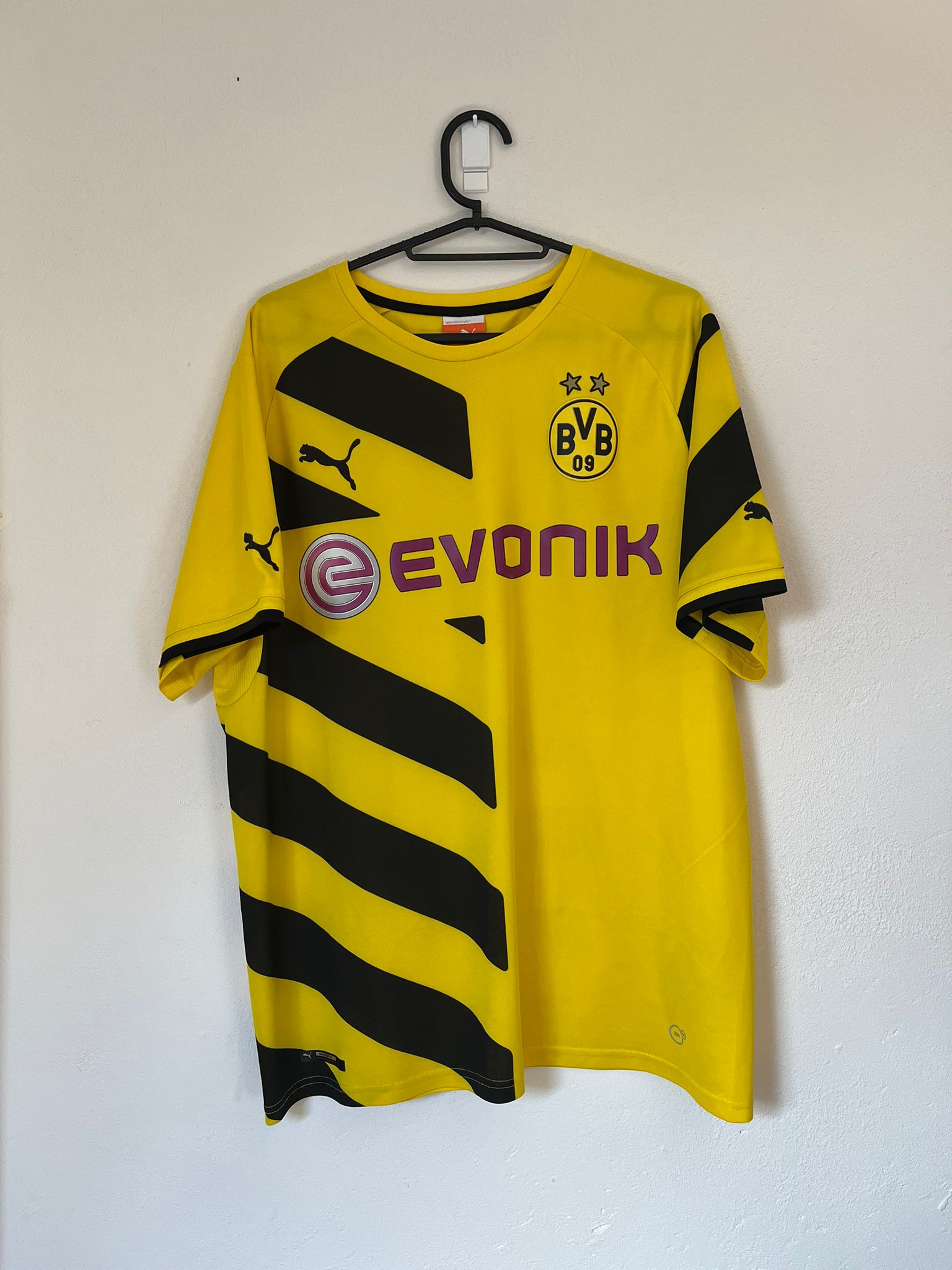 Borussia Dortmund 2014/2015 Signed home shirt Hummels #15 size M 8/10