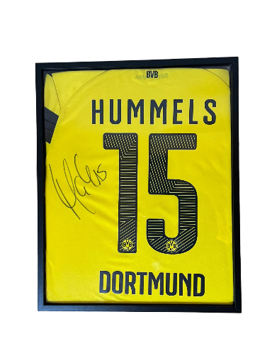 Borussia Dortmund 2014/2015 Signed home shirt Hummels #15 size M 8/10