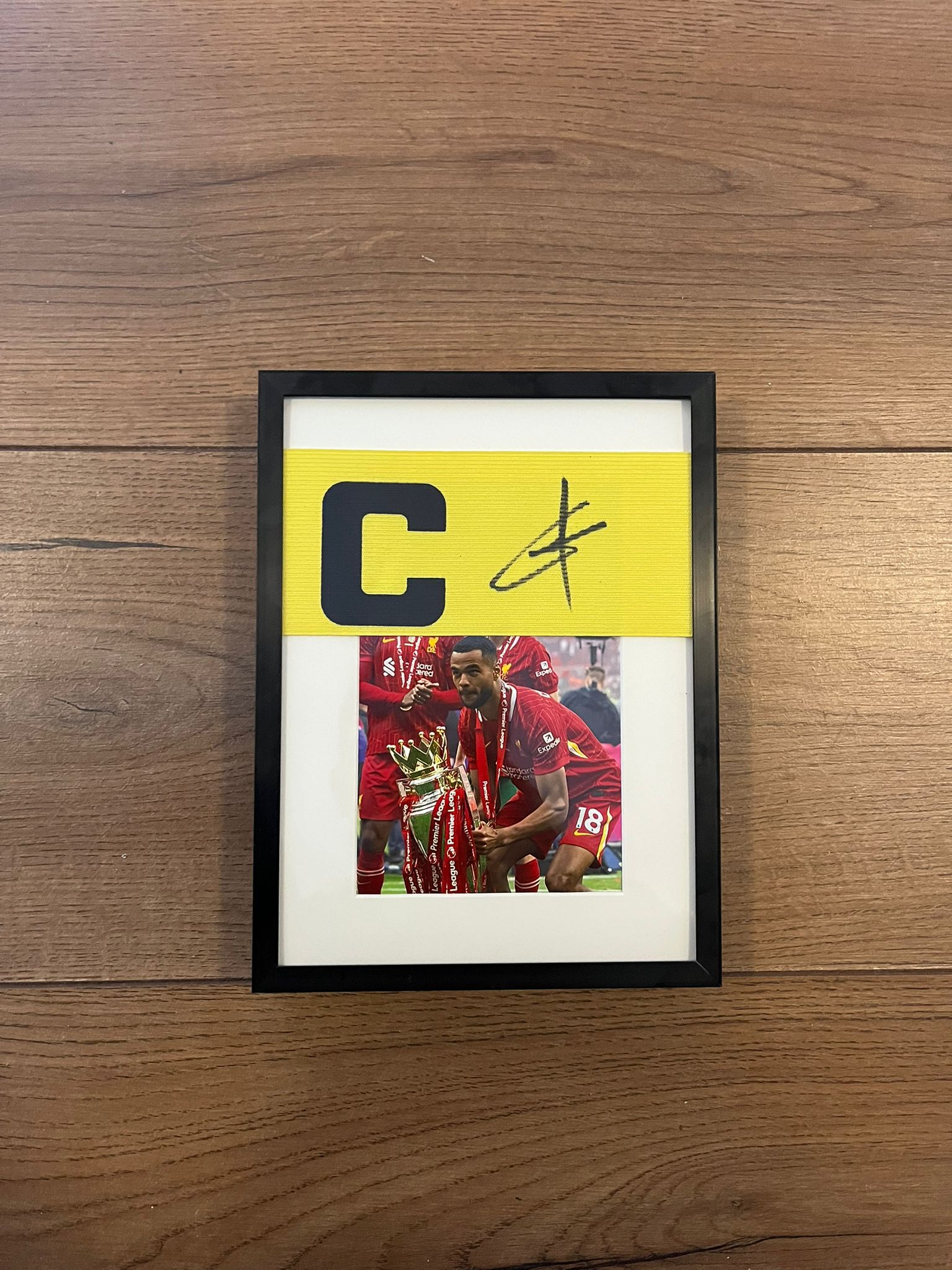 Signed Captain Armband Cody Gakpo Liverpool