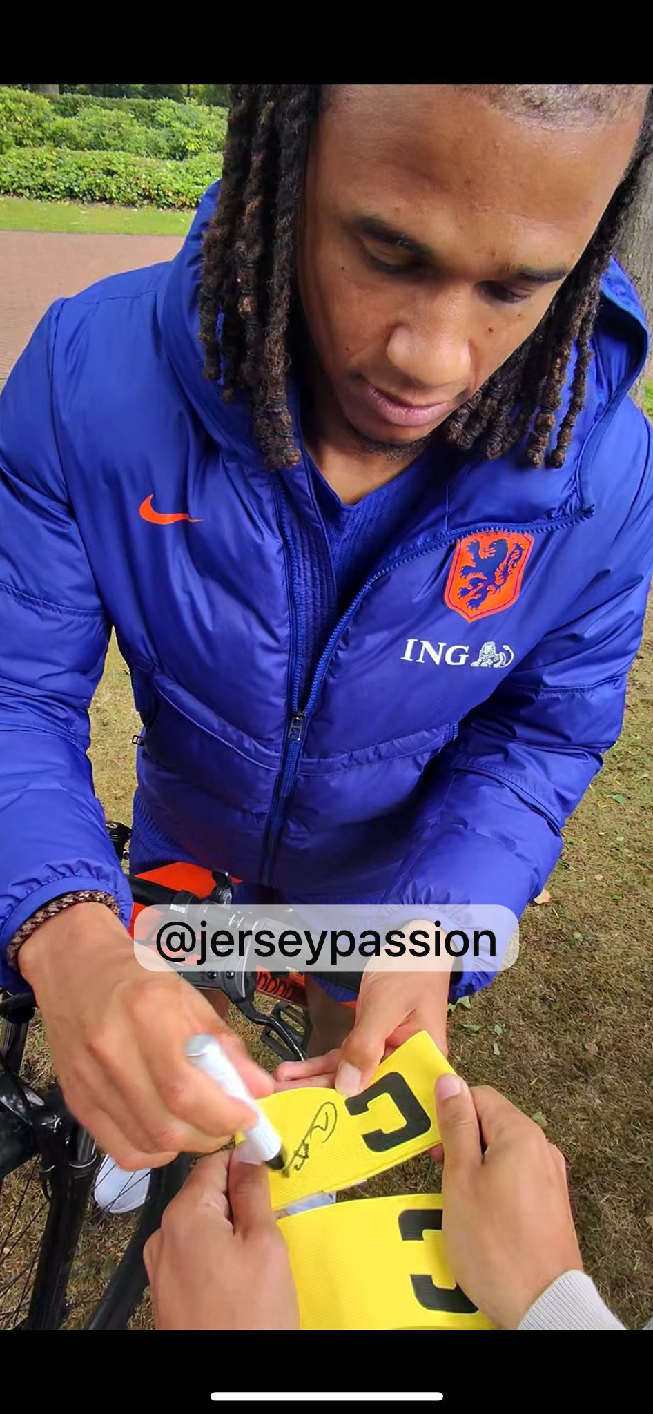 Signed Captain Armband Nathan Aké Manchester City