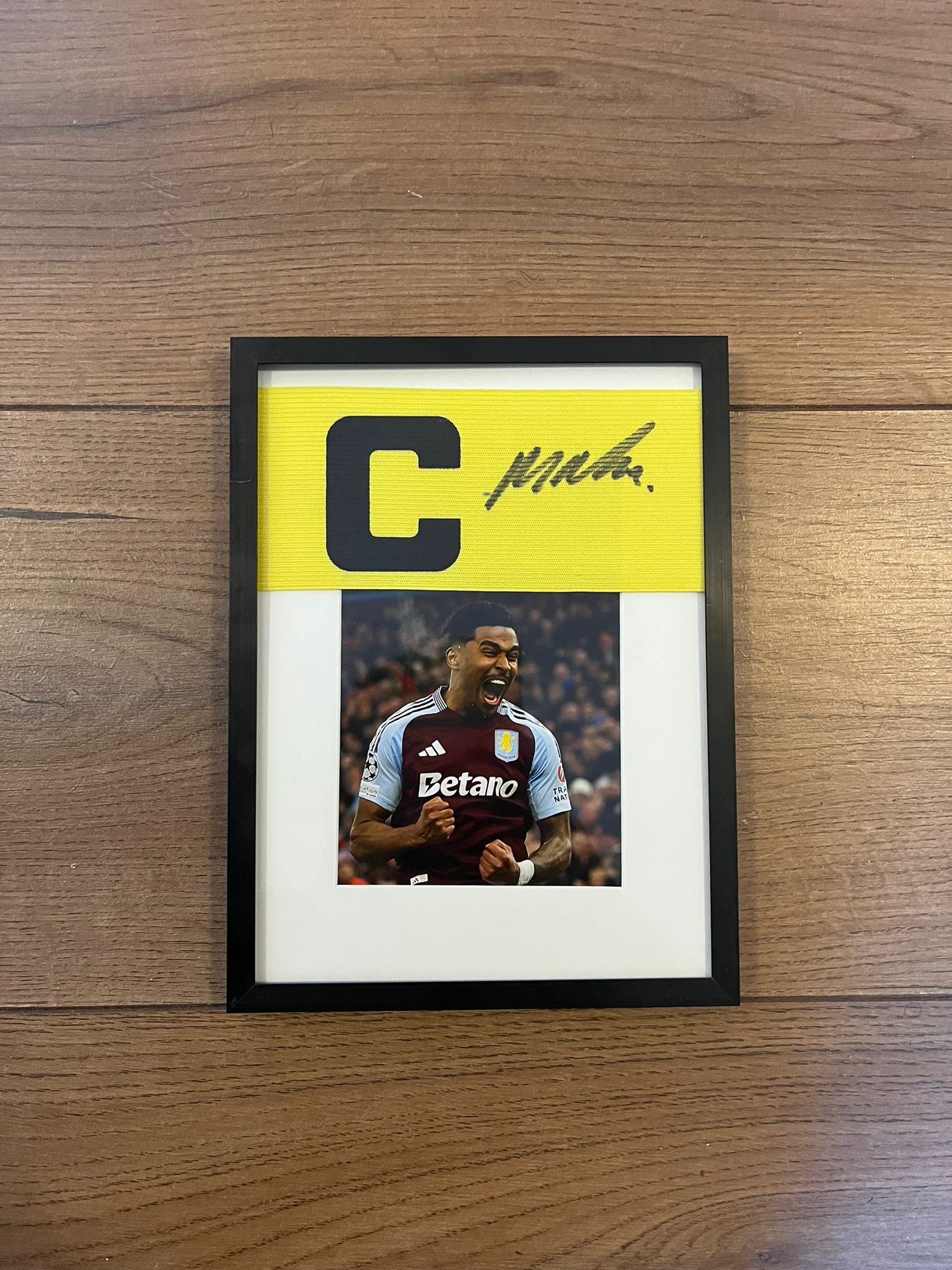 Signed Captain Armband Ian Maatsen Aston Villa