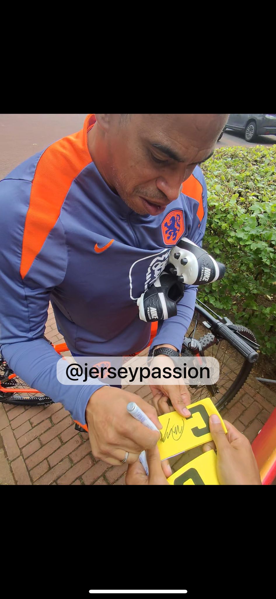 Signed Captain Armband Michael Reiziger Ajax
