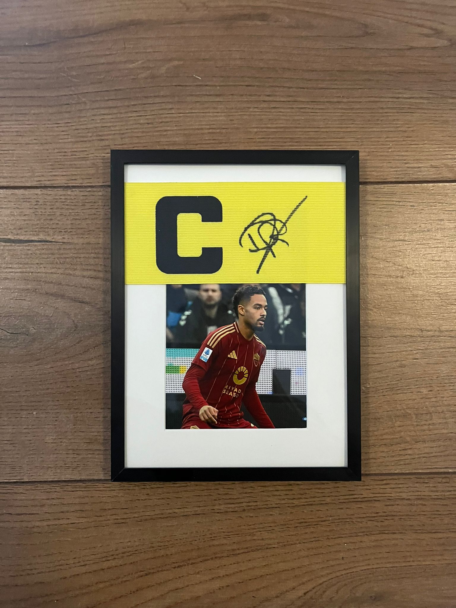 Signed Captain Armband Devyne Rensch AS Roma