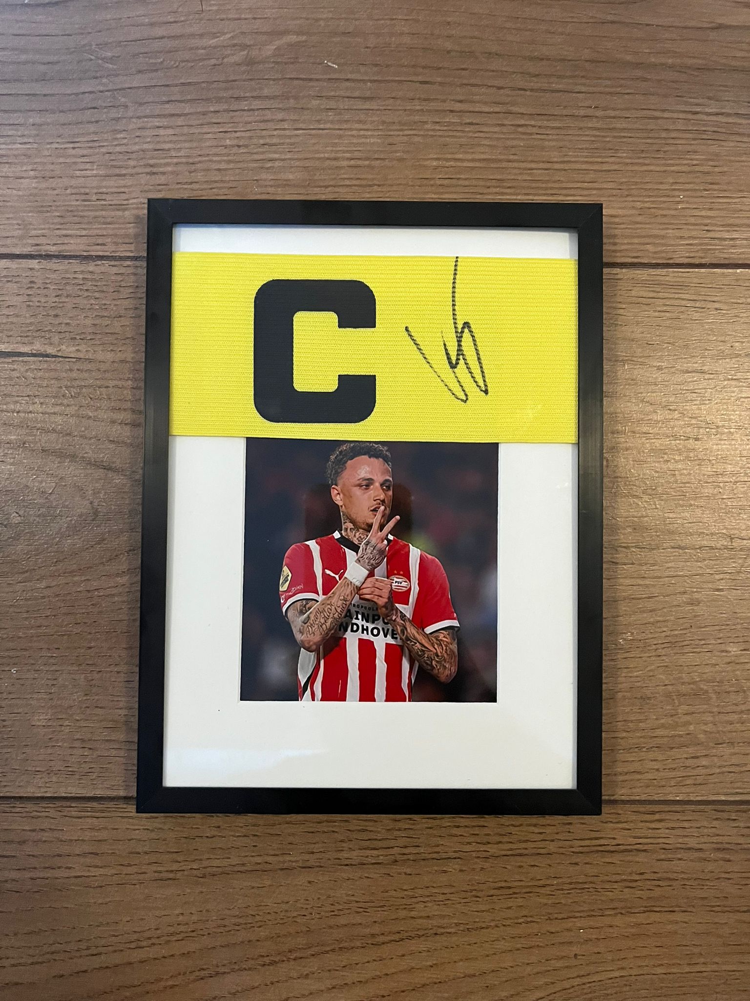 Signed Captain Armband Noa Lang PSV