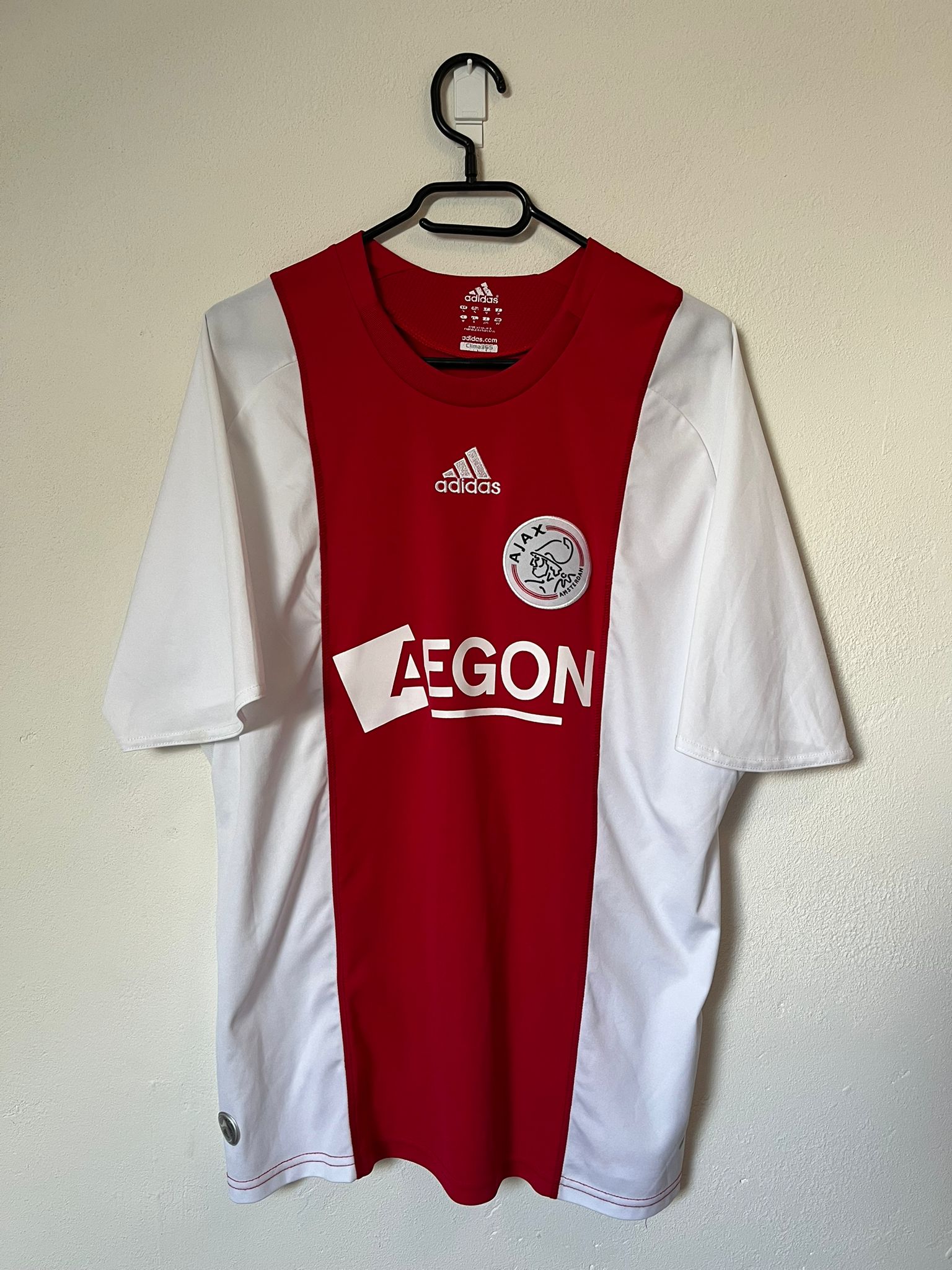 Ajax 2008/2009 home shirt Sulejmani #10 size M 8/10