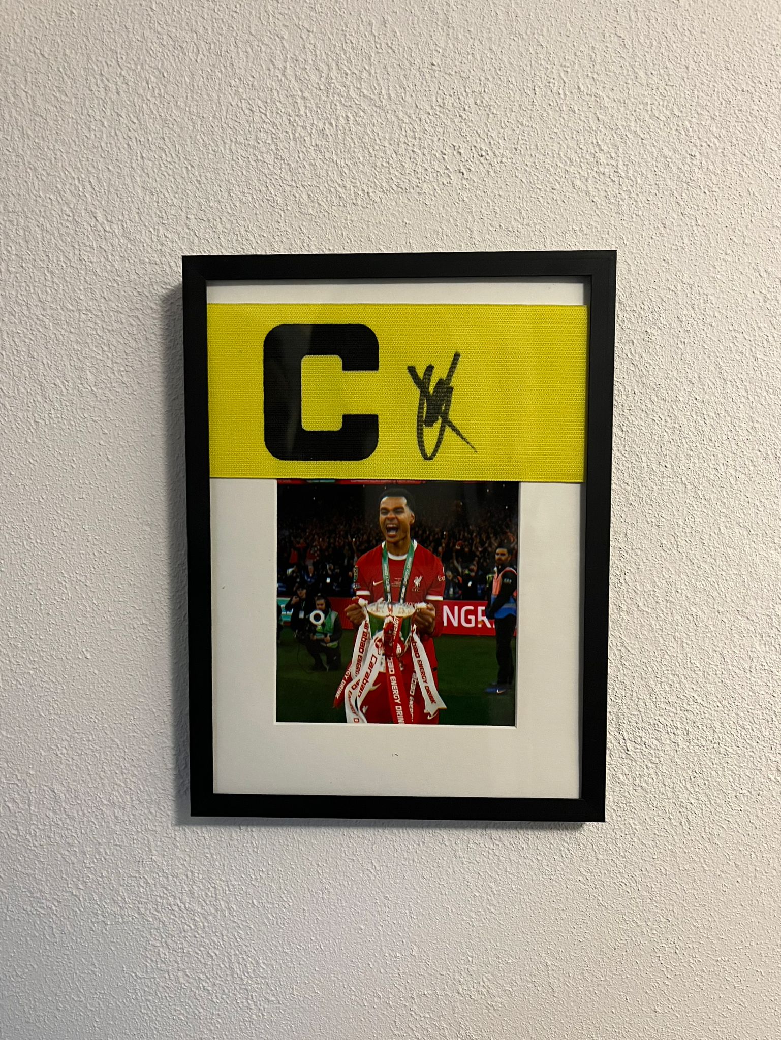 Liverpool Signed Captain band Cody Gakpo