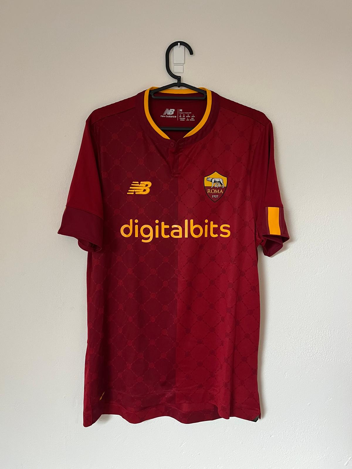 AS Roma 2022/2023 home shirt Dybala #21 size M 8/10