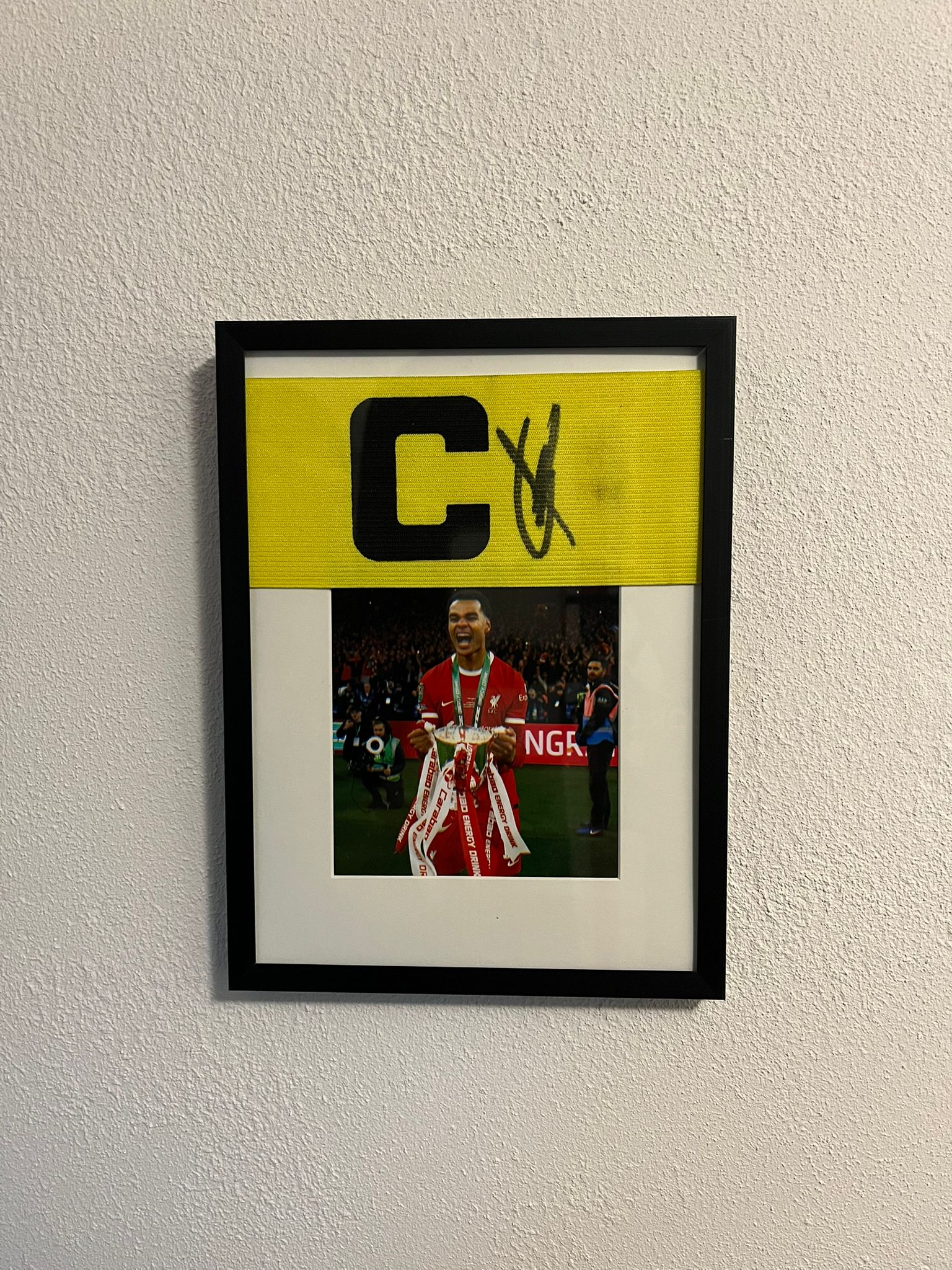 Liverpool Signed Captain band Cody Gakpo