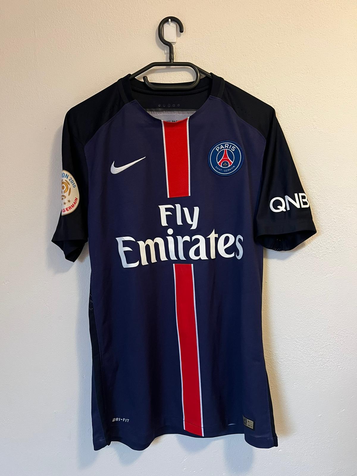 Paris Saint Germain 2015/2016 home shirt Di Maria #11 size M 8.5/10