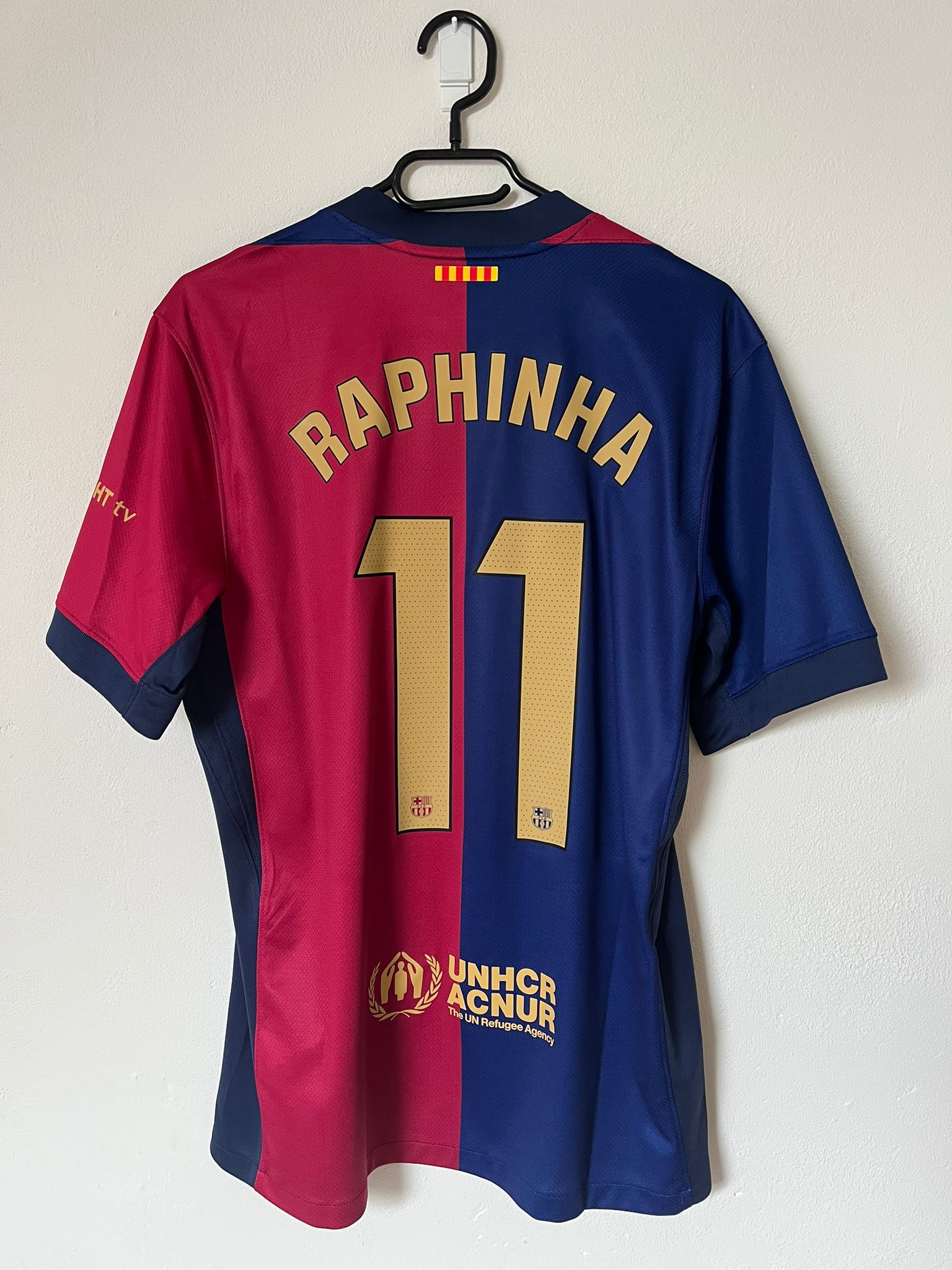 FC Barcelona 2024/2025 home shirt Raphinha #11 size M 9/10