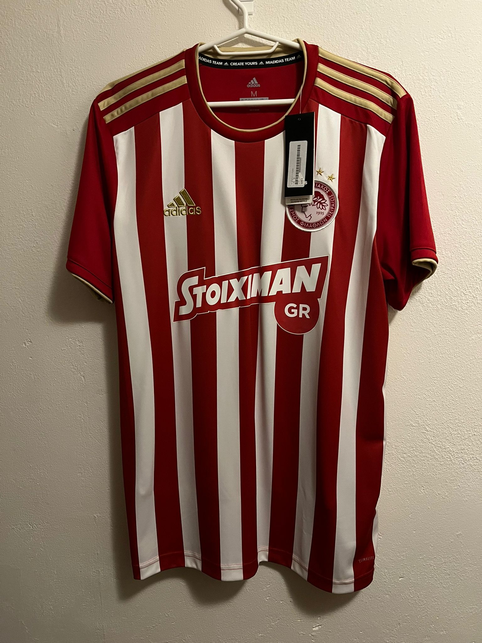 Olympiacos 2018/2019 home shirt Yaya Toure #42 Size M 10/10