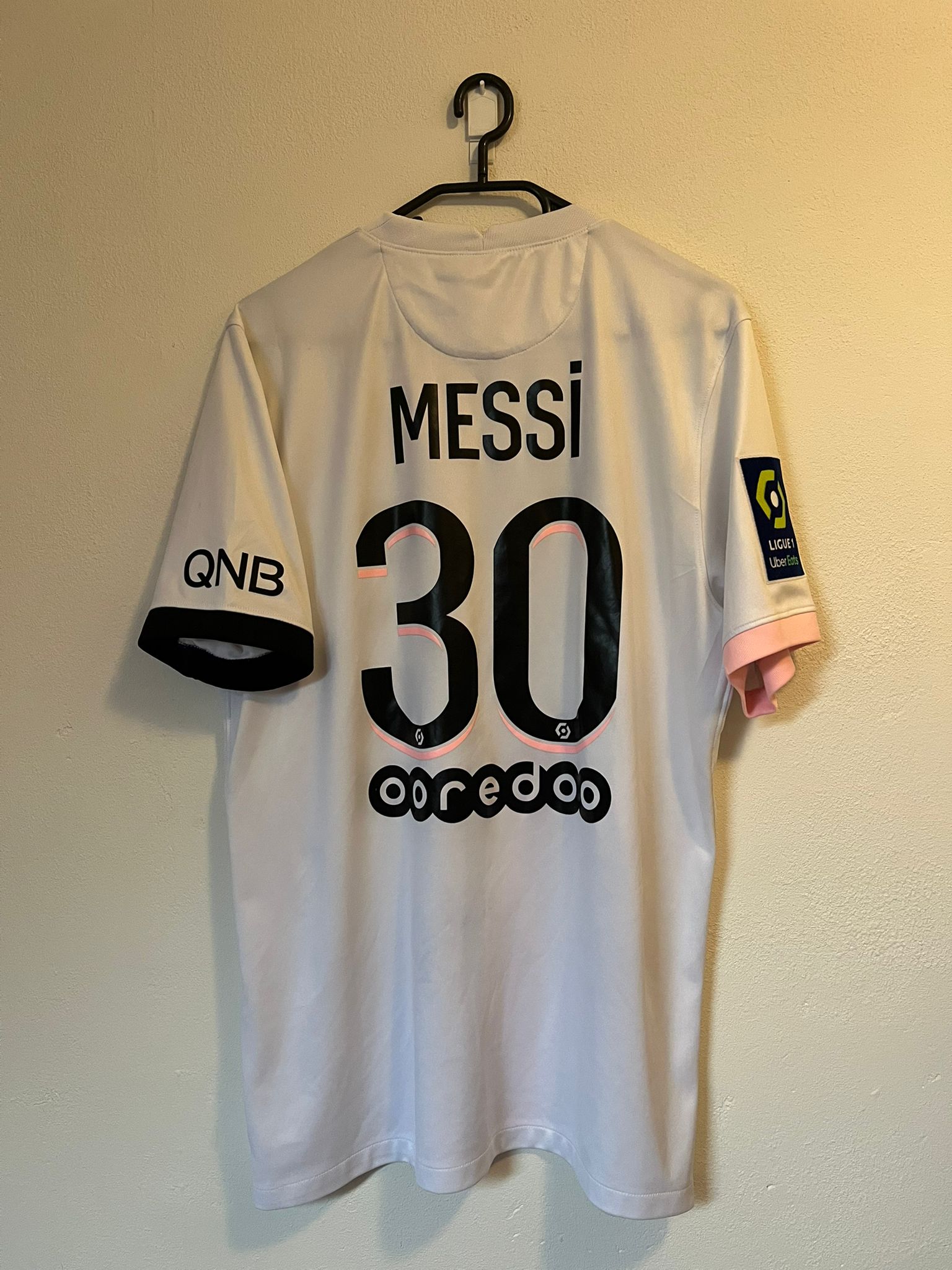 Paris Saint Germain 2021/2022 away shirt Messi #30 size L 7.5/10