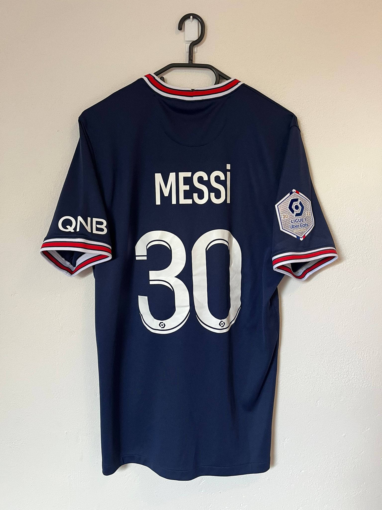 Paris Saint Germain 2021/2022 home shirt Messi #30 size M 8.5/10